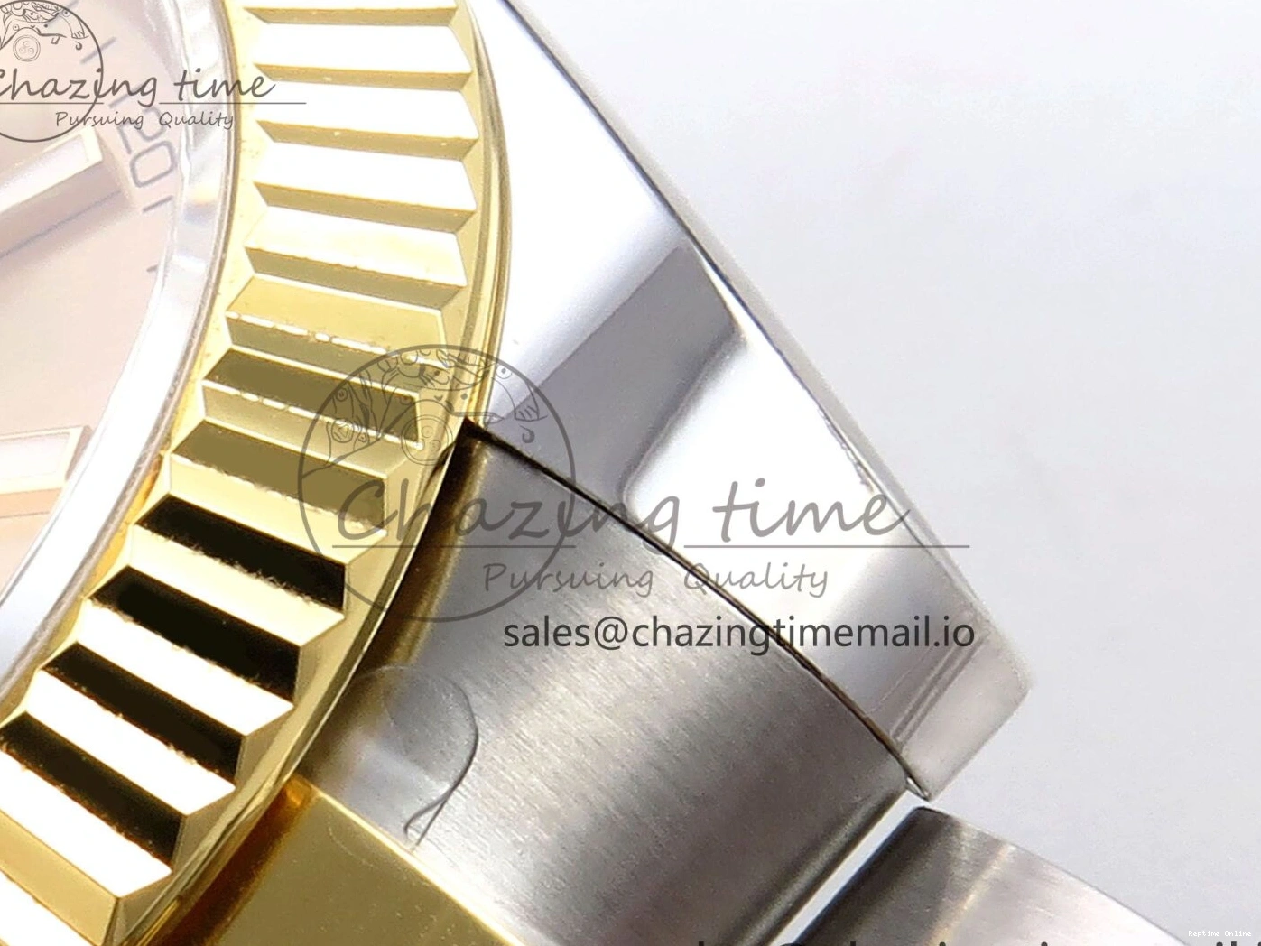 0110 Breathable DateJust 41 SS YG ARF 1:1 Best Edition 904L Steel YG Stick Dial on Oyster Bracelet SH 1260